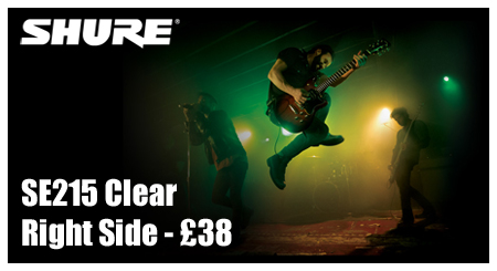shure se215 clear right