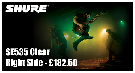 shure se535 clear right