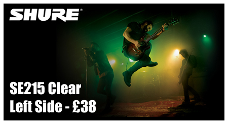 shure se215 clear left