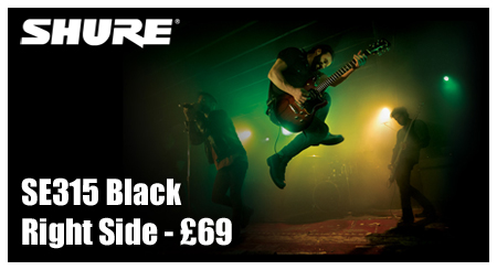 shure se315 black right