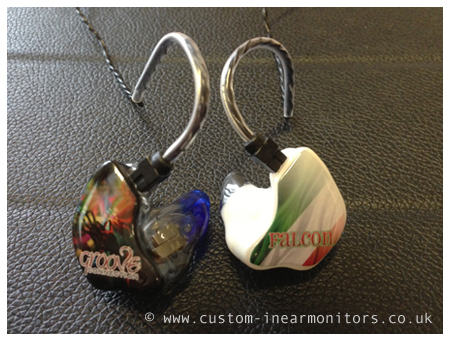 Unique Melody Shure SE425 Reshell Custom In Ear Monitors