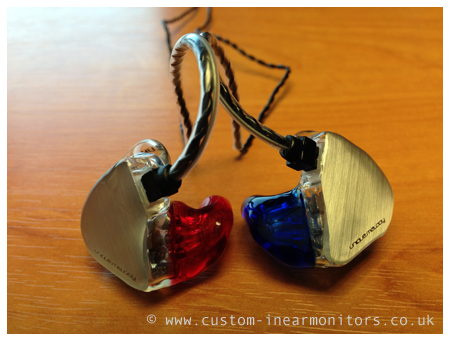  Unique Melody Westone UM3X Reshell Custom In Ear Monitors